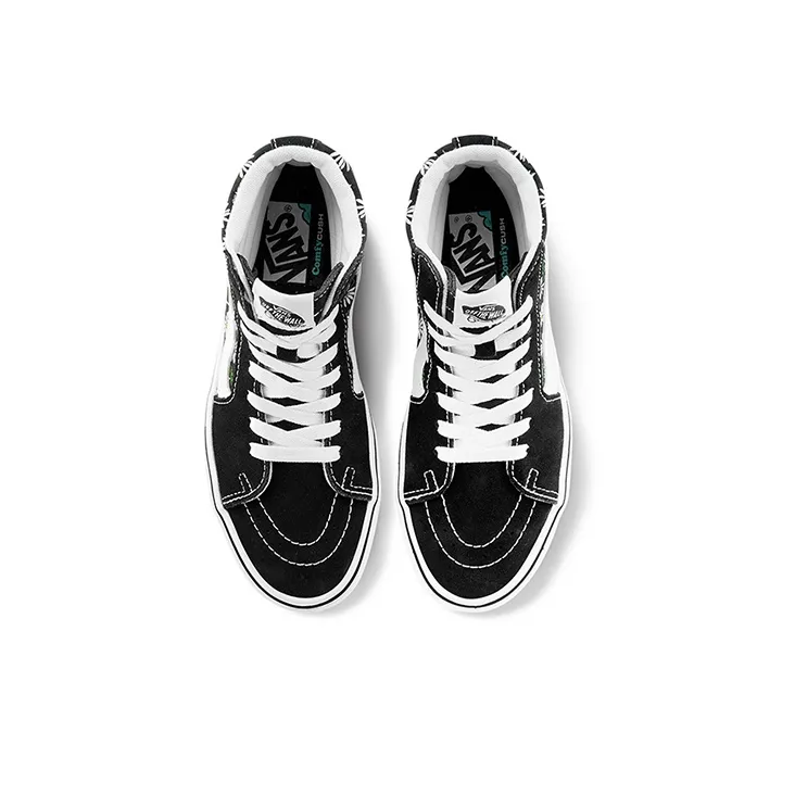 Vans ComfyCush SK8 HI Black/White-2