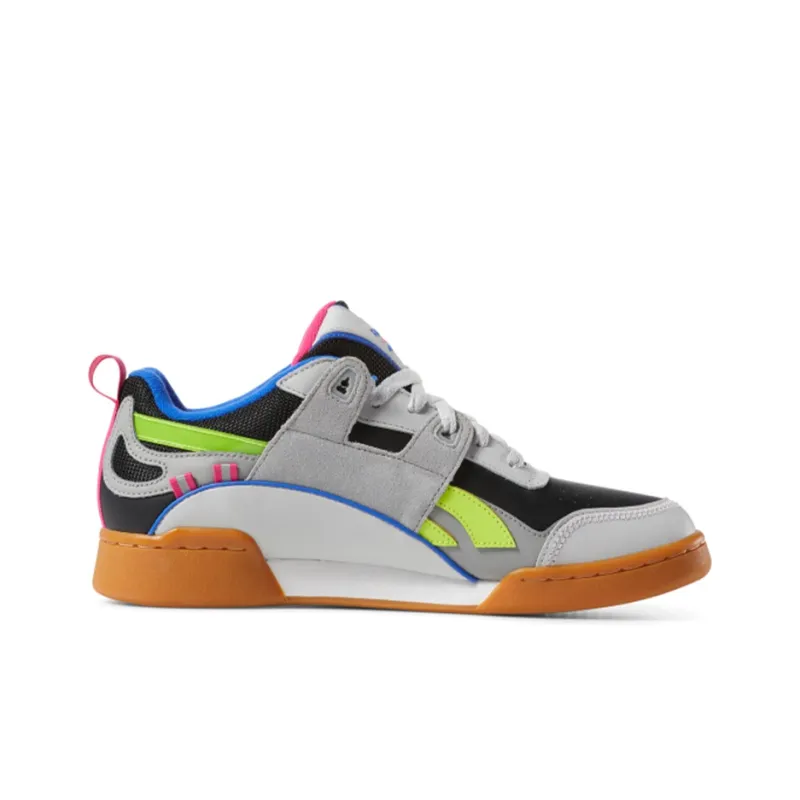 Reebok Workout Plus ATI 90s Slip Resistant Cushioning Low Top Skateboard Shoes Unisex Gray-1