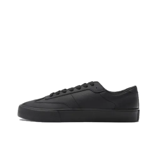 ZARA Skateboard Shoes Men Low-Top Black