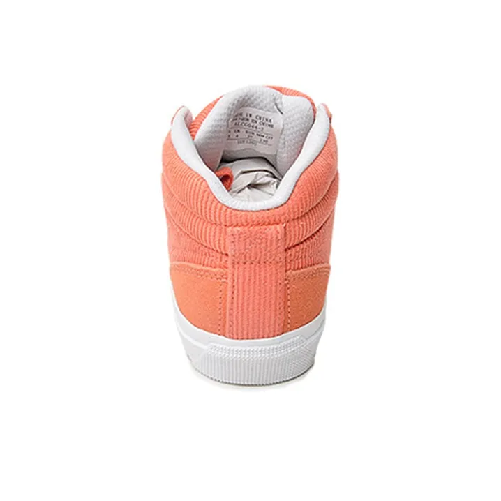LINING Skateboard Shoes Women's Mid Top Salmon Flesh Pink/White-3