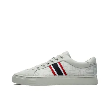 FILA 1911 Stripe Low Top Shoes For Silver Women's