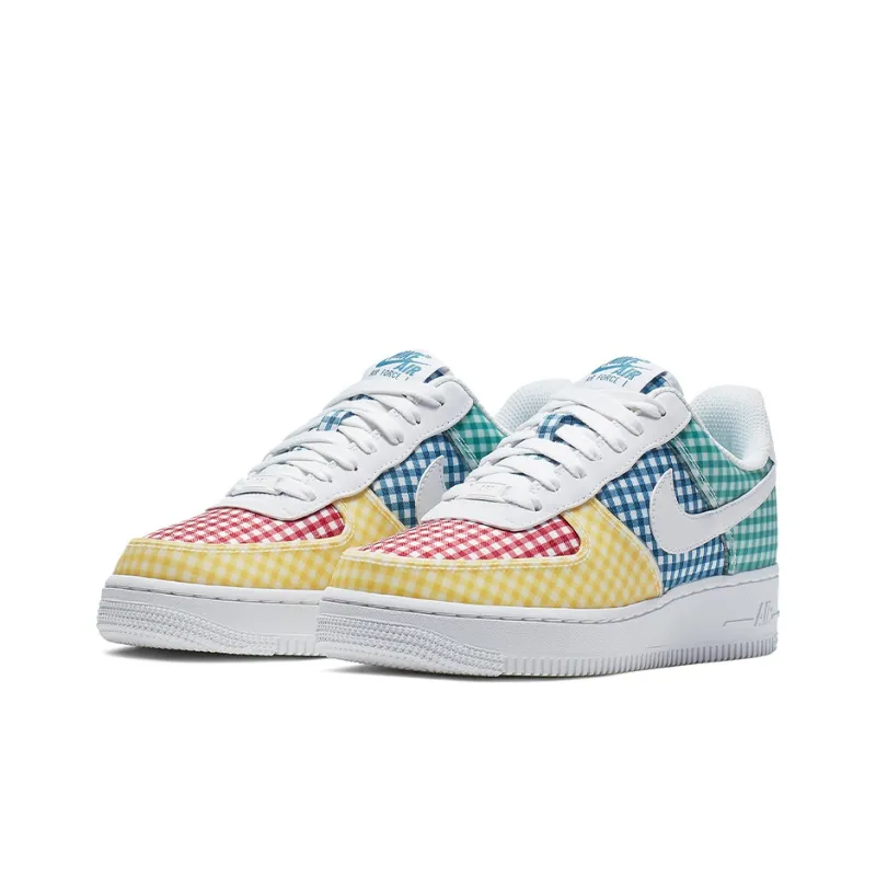 Nike Air Force 1 Low Qs Gingham Pack Multicolor Women's-1