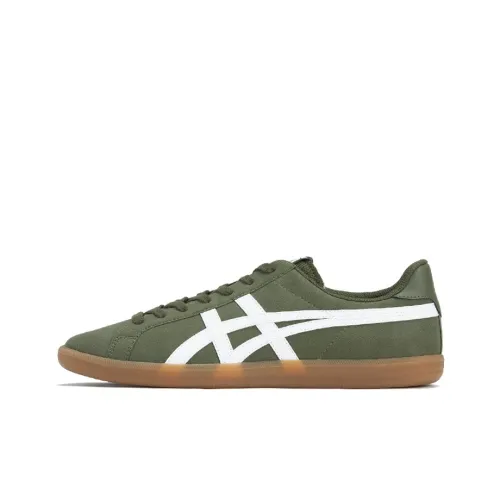 Onitsuka Tiger DD Trainer Skateboard Shoes Unisex Low-Top Olive Green/White