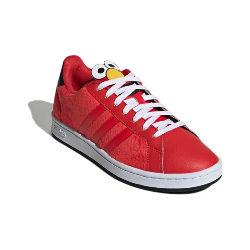 Adidas Neo X Sesame Street Grand Court 'Red Black' Women's-2
