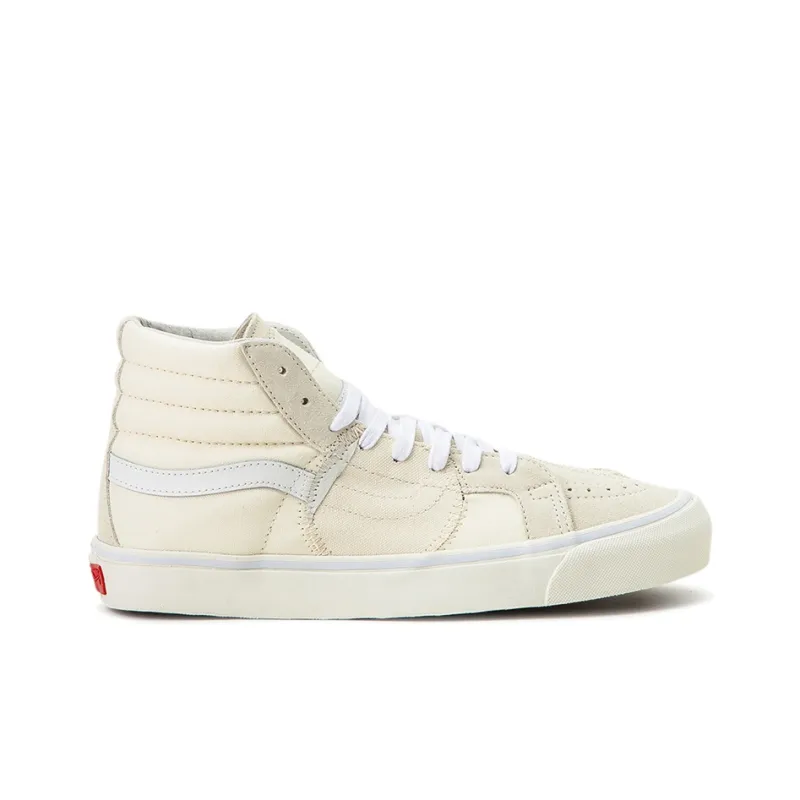 Vans SK8 HI Bricolage Cream White-1