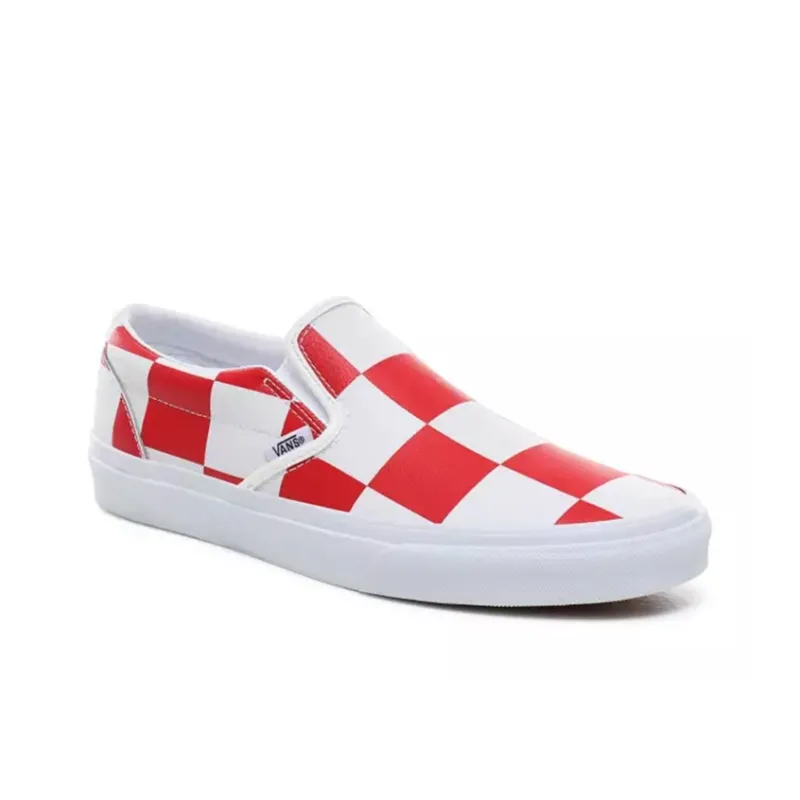 Vans Classic Slip On 'Leather Check'-2