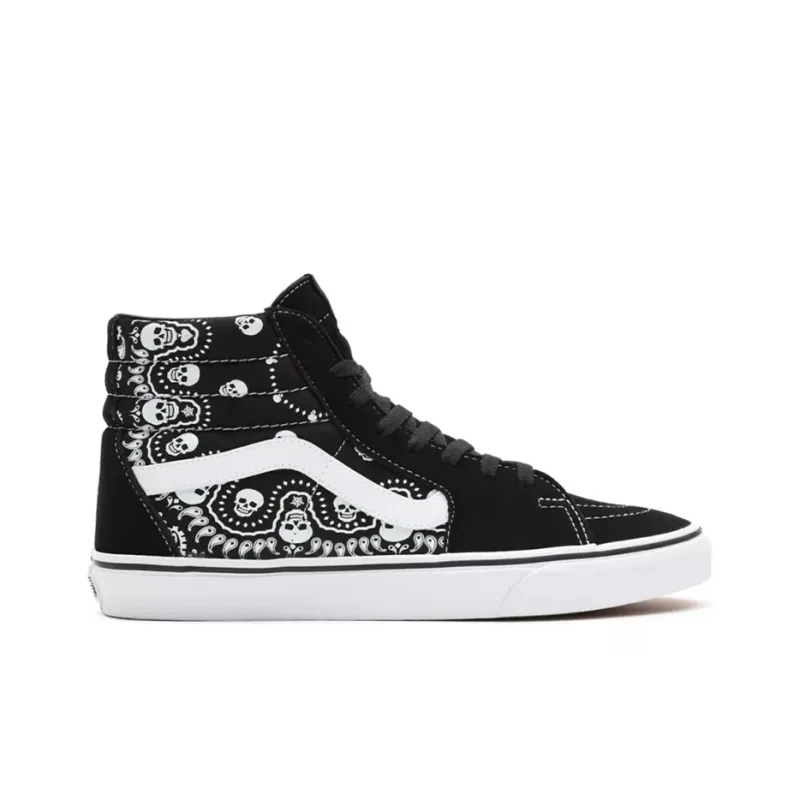 Vans SK8 Hi Bandana-Black-1
