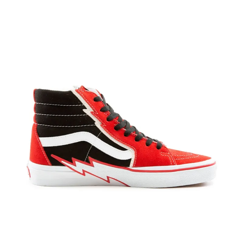 Sk8 Vans Hi 'Bolt Racing Red'-1
