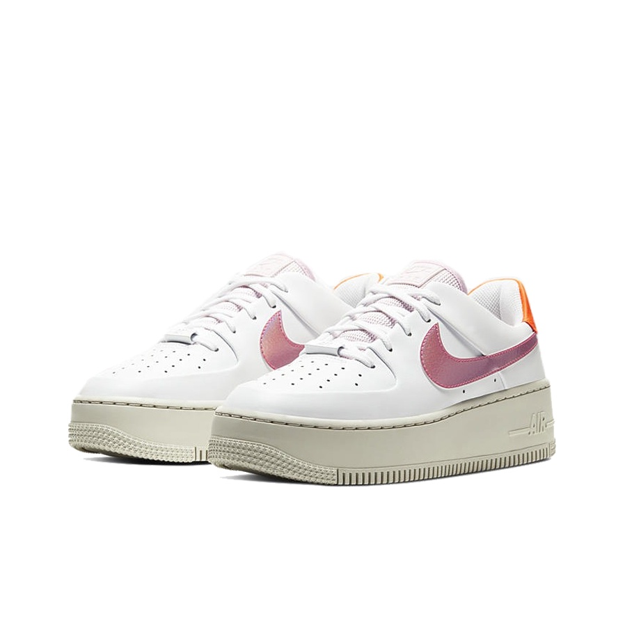 nike women's air force 1 sage low white