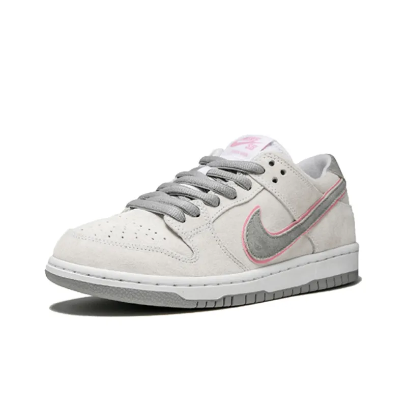 Nike Sb Dunk Low Ishod Wair Flat Silver-1