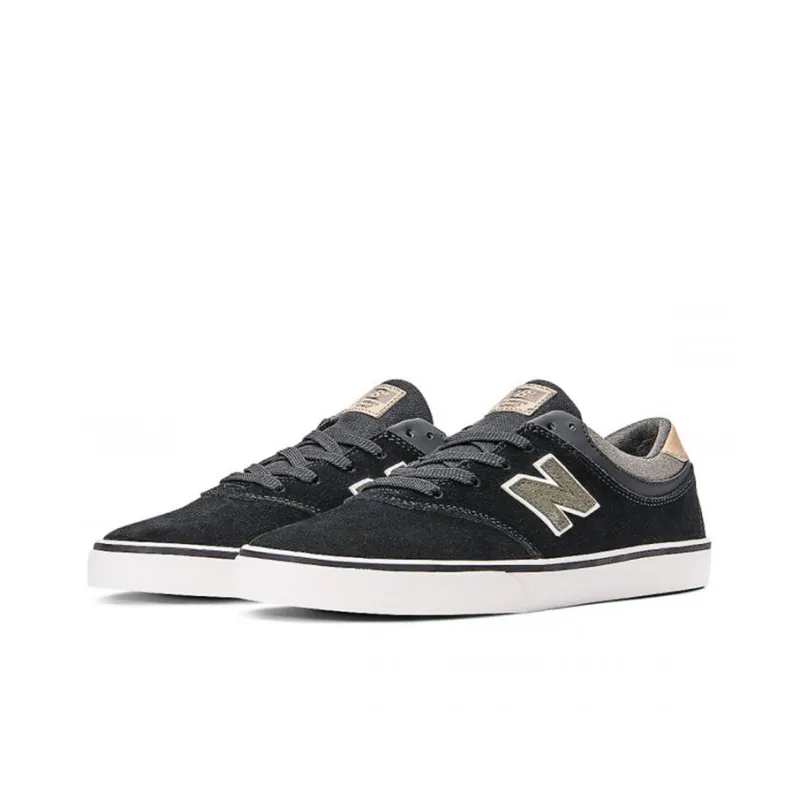 New Balance NB Quincy 254 Durable Lightweight And Breathable Low-Top Skateboard Shoes Men's Black-2