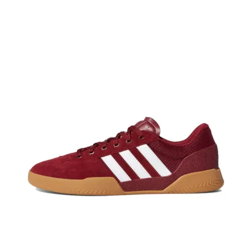 Adidas Originals City Cup Skateboard Shoes Men Low-Top Red/White