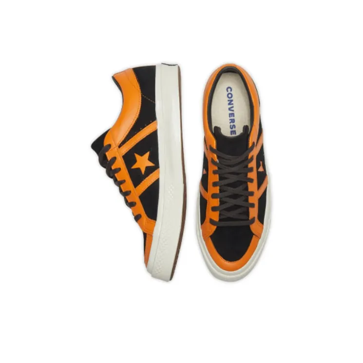 Converse One Star Academy Low Collegiate Suede Russet Orange-2