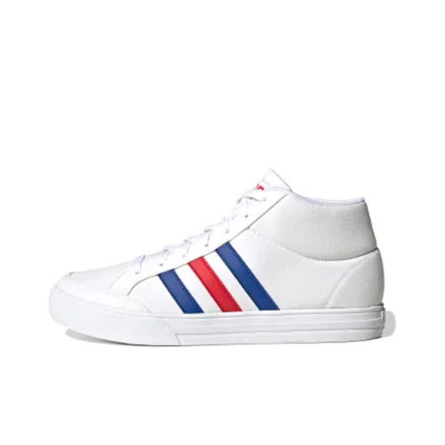 Adidas Neo Vs Set Skateboard Shoes Men Mid-Top White