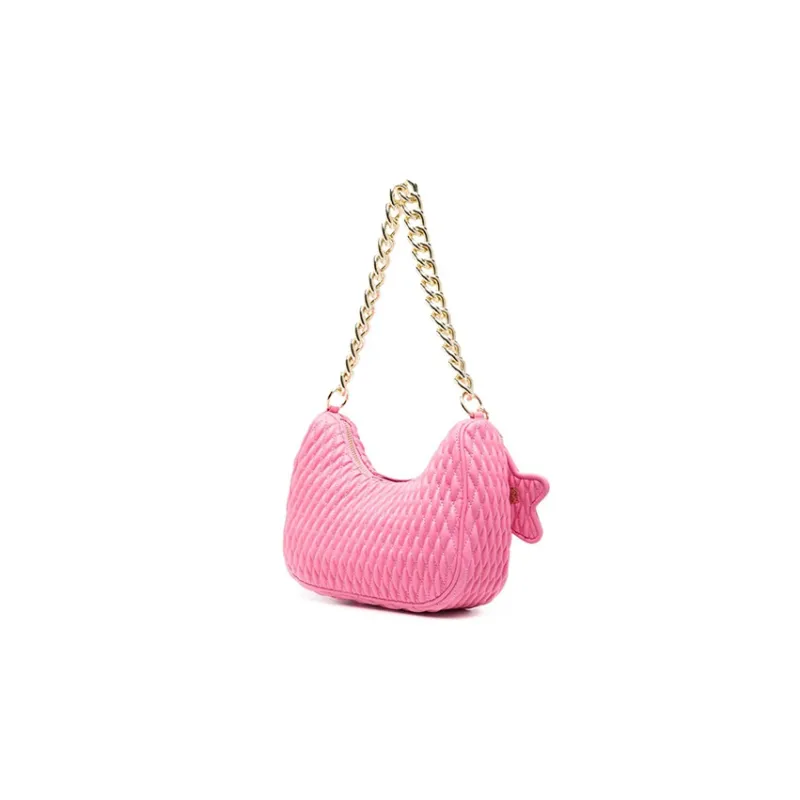 VERSACE JEANS COUTURE Polyurethane Handbag Shoulder Bag Crossbody Bag Women's Pink-1