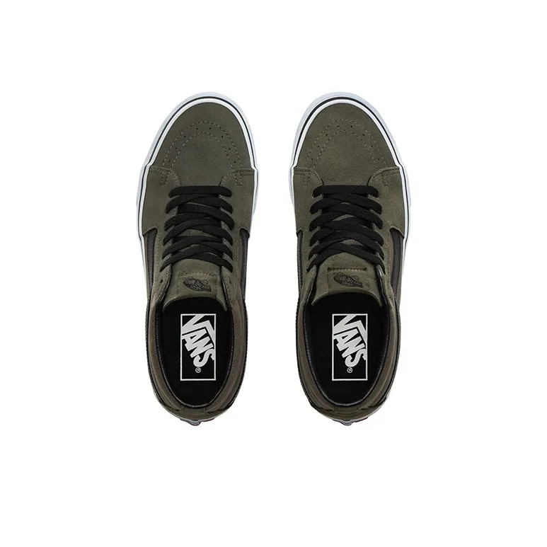Vans Sk8 Mid 'Grape Leaf/True White'-3