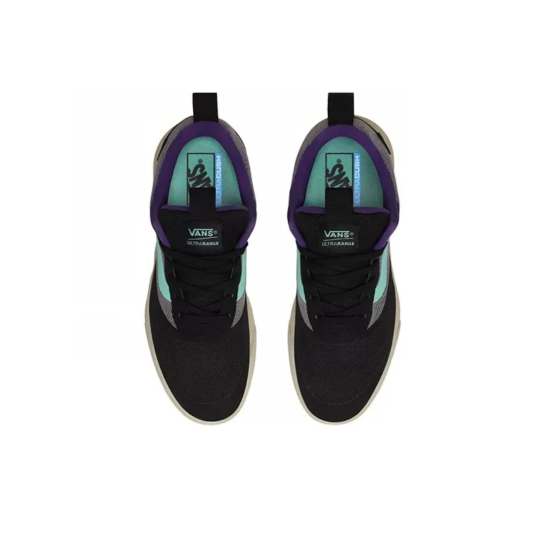 Vans 2 Tone Ultrarange Rapidweld Shoes Black/Green-3
