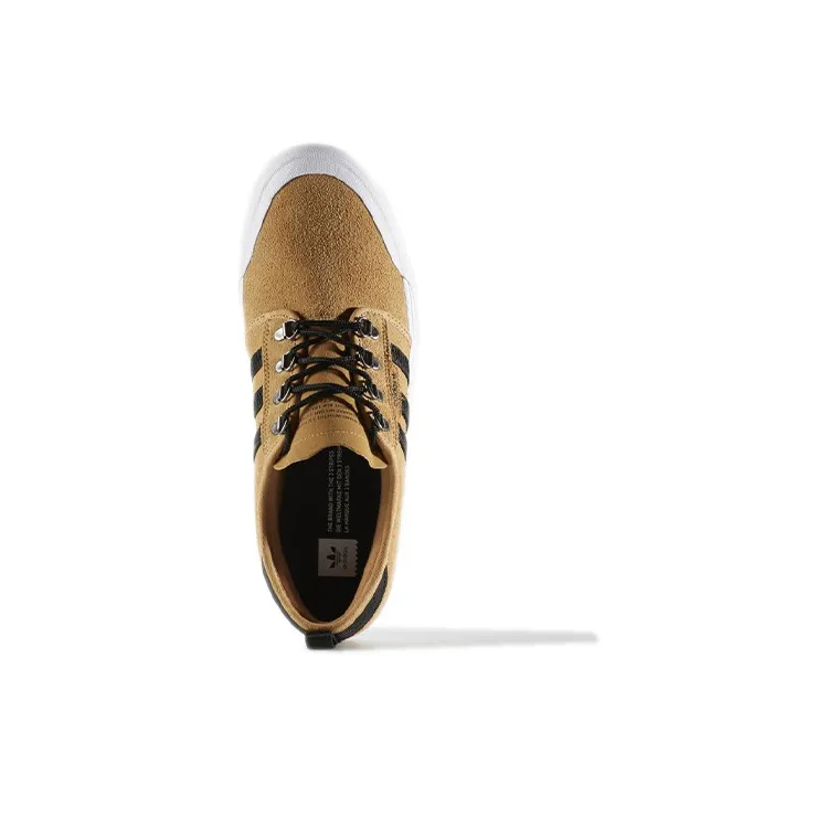 Adidas Originals Seeley Outdoor Anti-Slip Wear-Resistant Low-Top Skateboard Shoes Men's Brown-3