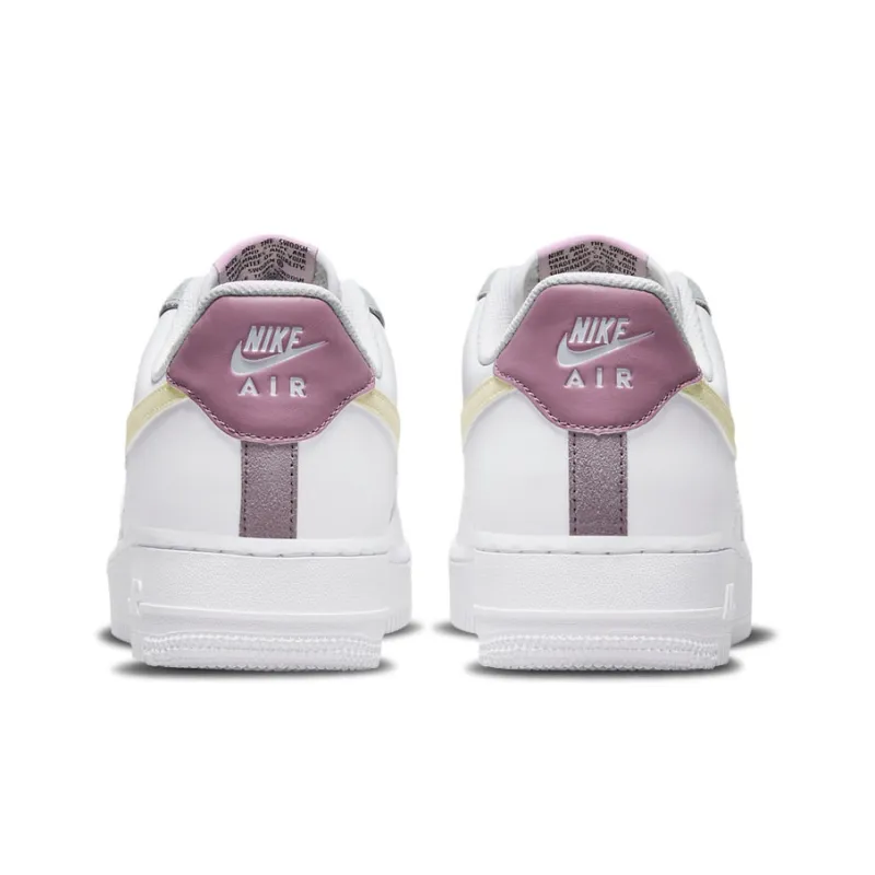 Nike Air Force 1 '07 White Lemon Drop Regal Pink Women's-4