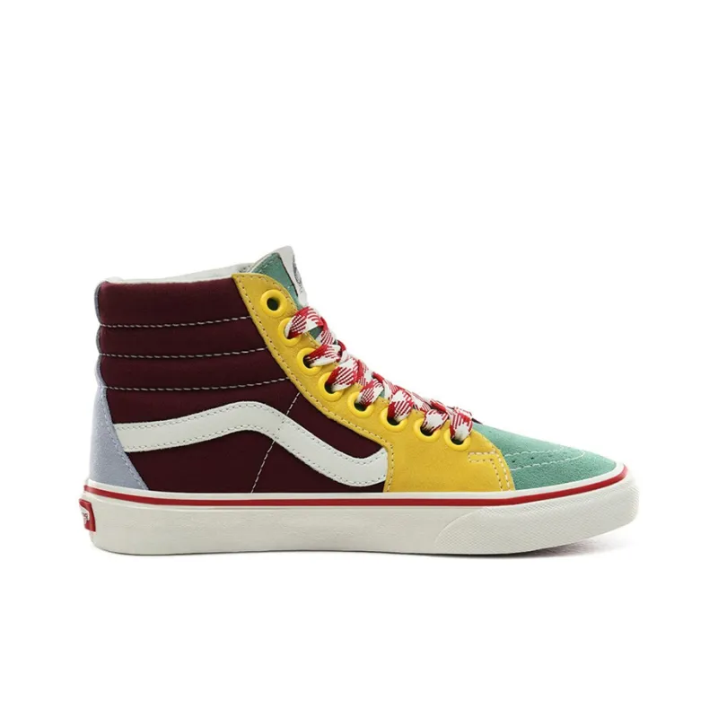 Sk8 Vans Hi Frayed Laces 'Creme De Menthe'-1