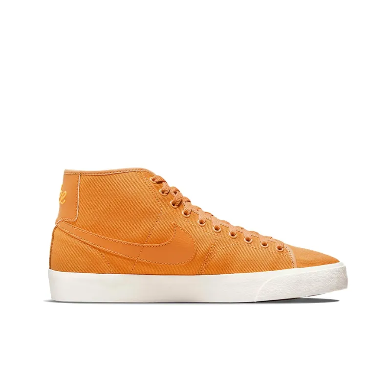 Nike Sb Blazer Court Mid Premium Light Curry-1