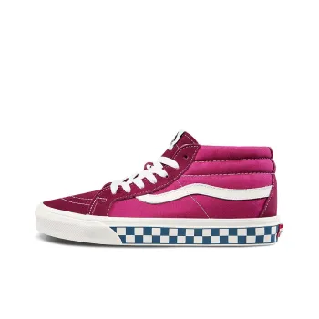 Sk8 Vans Mid Reissue 'Checker Sidewall Rumba Red Jazzy'
