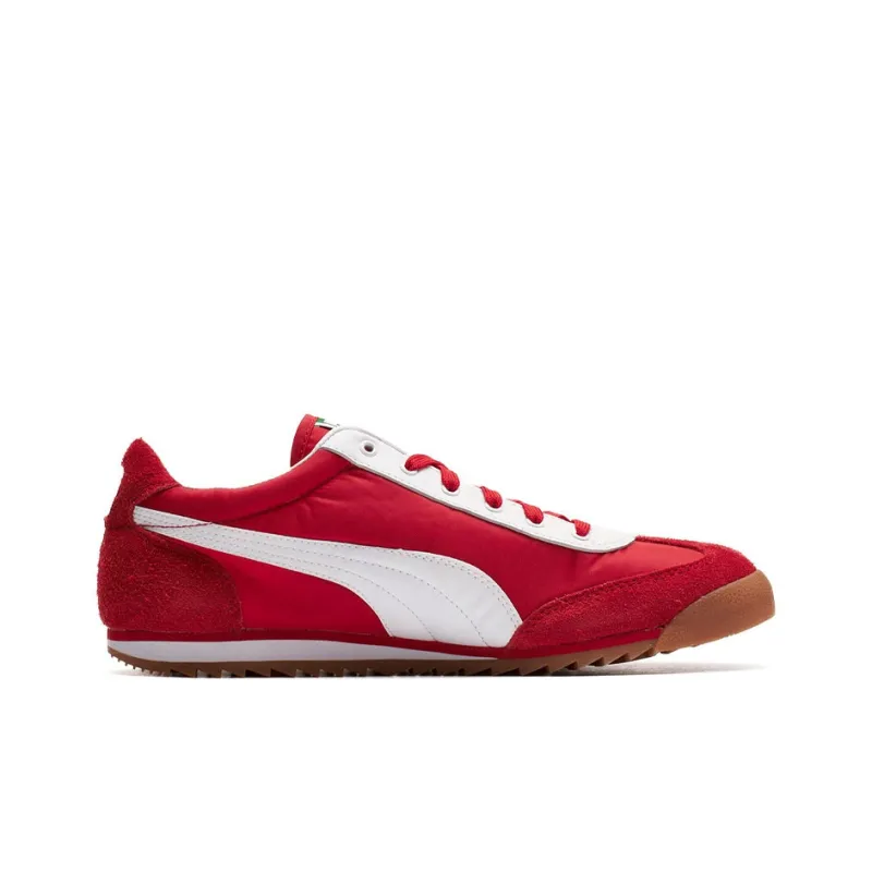PUMA Tahara Og Balance Lightweight Low-Top Skateboard Shoes Men's Red White-1