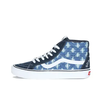 Vans Sk8 Hi Supreme Hole Punch Denim Blue