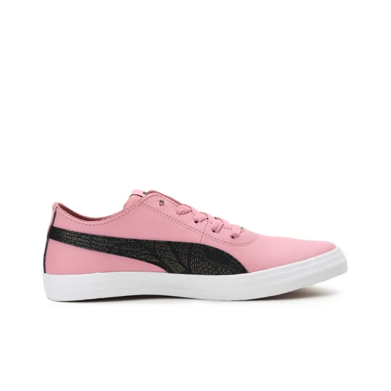 PUMA Cayden Move Skateboard Shoes Women's Low-Top Pink/Black-1