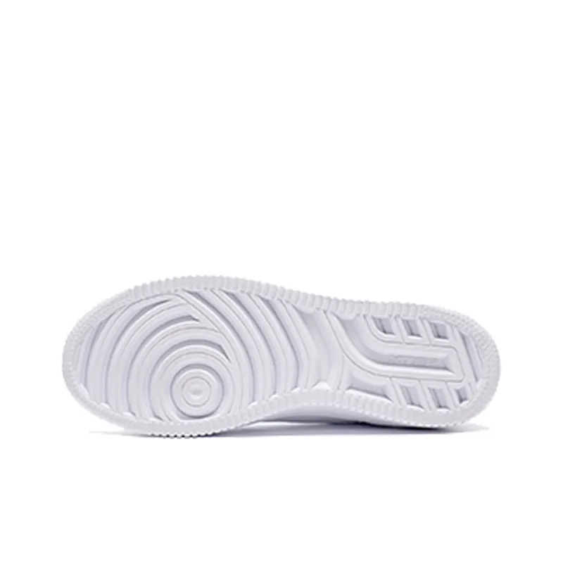 XTEP Abrasion Resistant, Balanced, Lightweight, And Breathable Low Top Skateboard Shoes Women's White-2