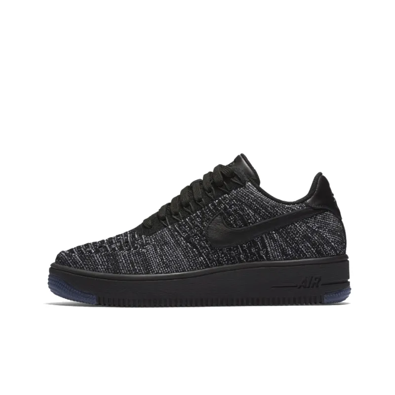 Nike Air Force 1 Flyknit Low 'Black' Women's-0