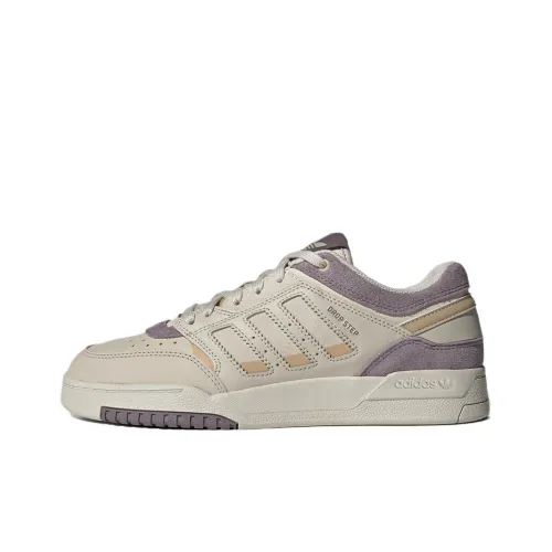 Adidas Originals Drop Step Skateboard Shoes Women's Low-Top White/Purple