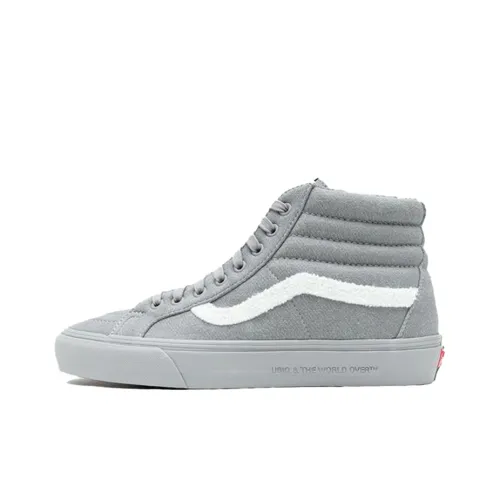 Vans SK8 Skateboard Shoes Unisex High-Top Gray