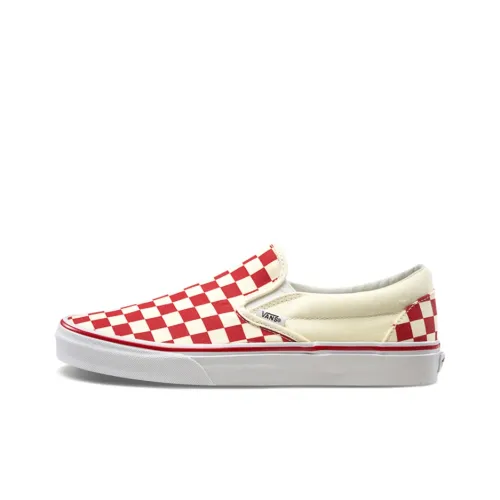 Vans Slip-On Classic 'Checkerboard Red'