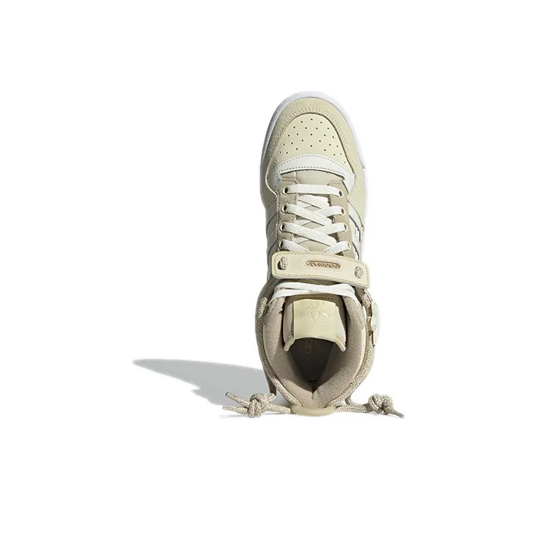 Adidas Originals Forum Mid 'Cream Light Brown White' Women's-4