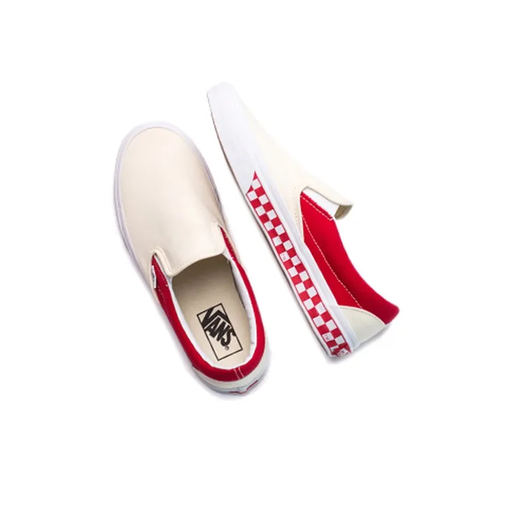 Vans Classic Slip On 'Checker Racing Red'-3