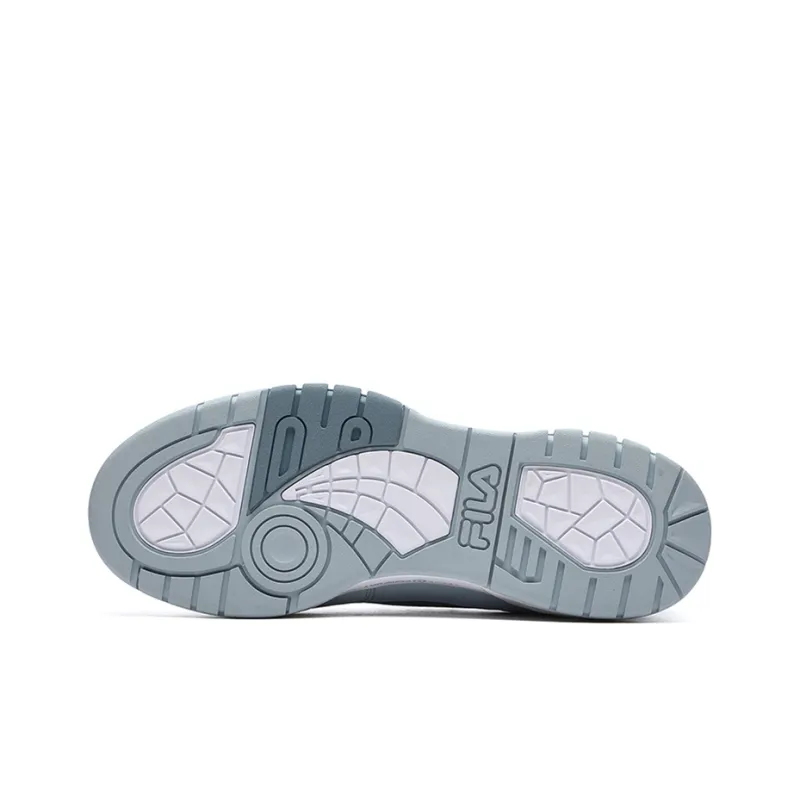 FILA FUSION Teratach Fusion Anti Slip And Wear Resistant Lightweight Low Top Skateboard Shoes Men's Gray Blue-5