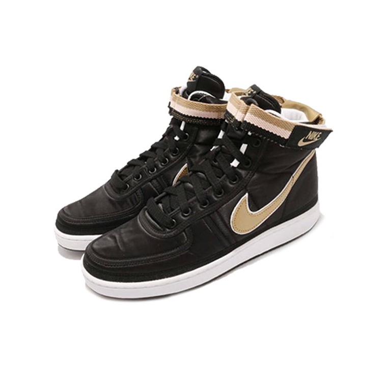 Nike Vandal High Supreme Black Metallic Gold POIZON