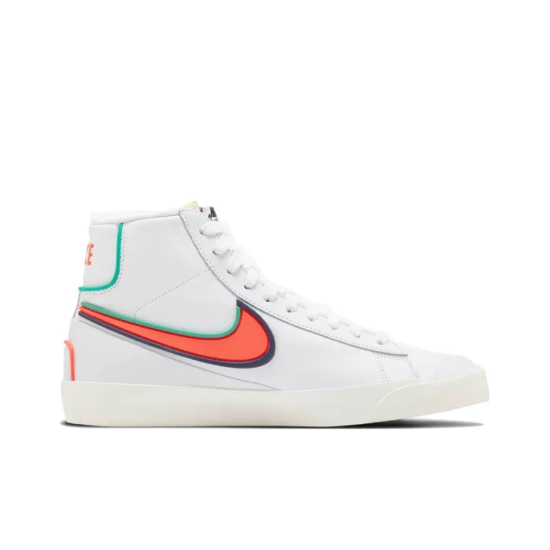 Nike Blazer Mid 77 Infinite White Blue Void Crimson-1