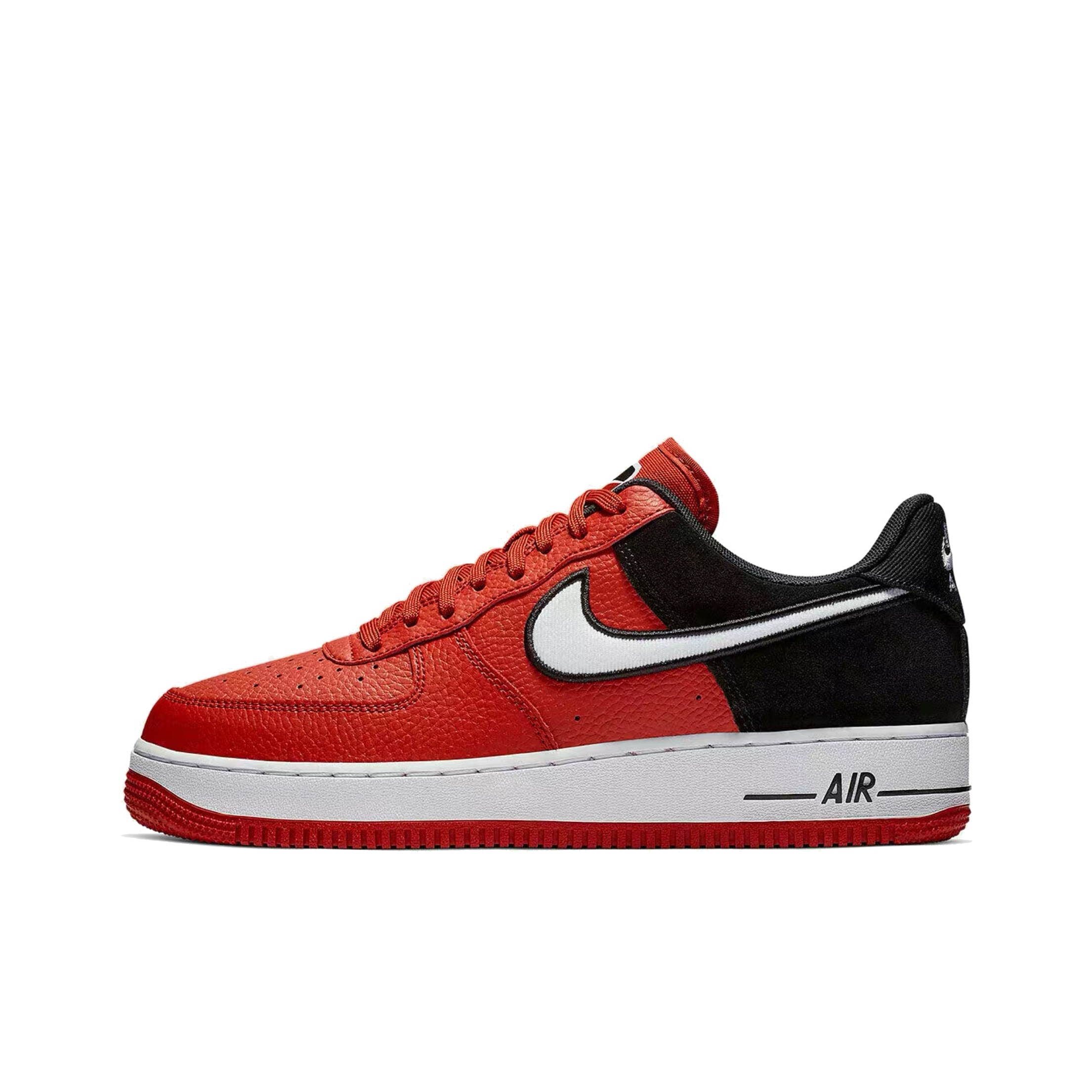 air force 1 07 lv8 red and black