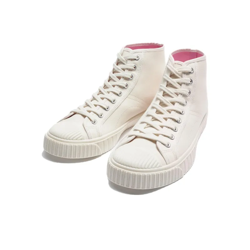 ZARA High-Top Skateboard Shoes Men's Gray White-1