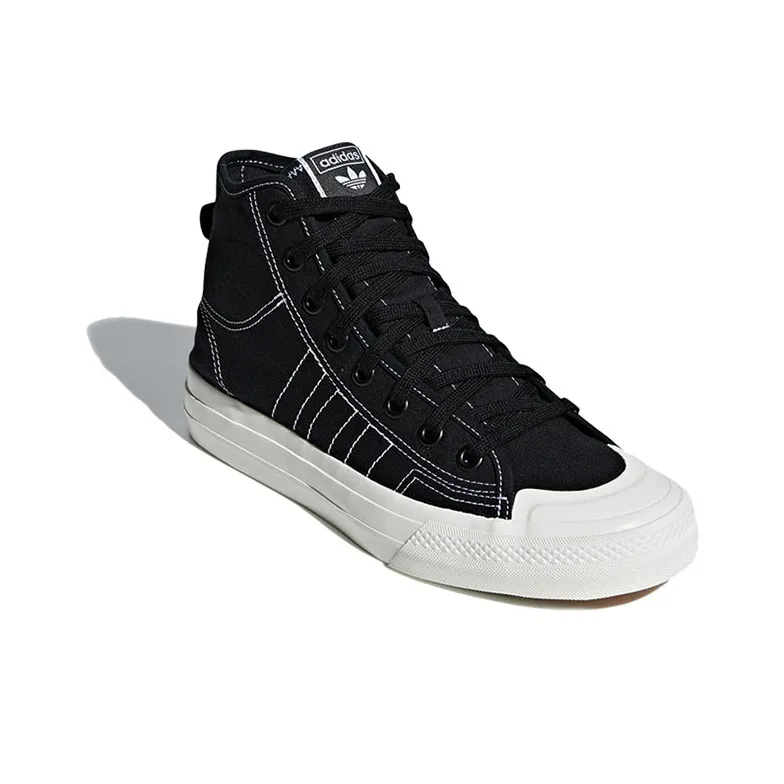 Adidas Nizza Rf Hi Core Black-2
