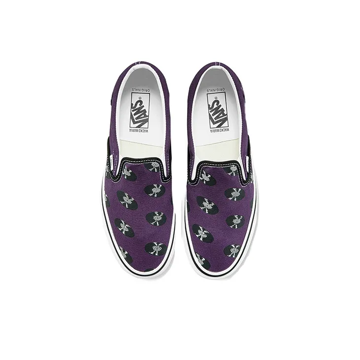 Vans Og Classic Slip On Wacko Maria Purple Records-2