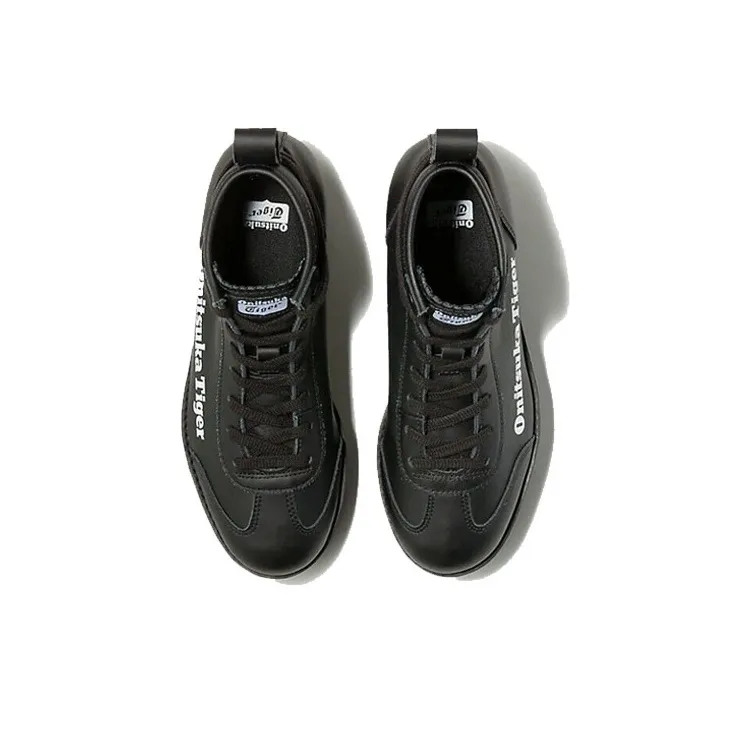 Onitsuka Tiger Delegation Chunk High Top Shoes 'Black Faux Fur' Women's-2