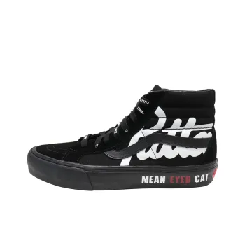Sk8 Patta X Vault Vans Hi Reissue Vlt Lx 'Mean Eyed Cat Black'