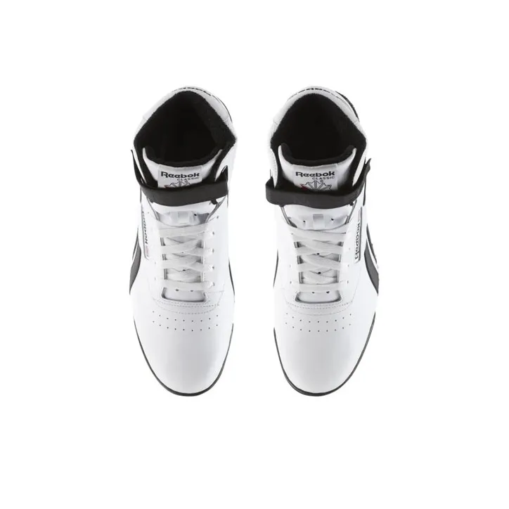 Reebok Ex-O-Fit Clean Hi S Wear-Resistant Slip-Resistant High-Top Skateboard Shoes Men's White Black-2