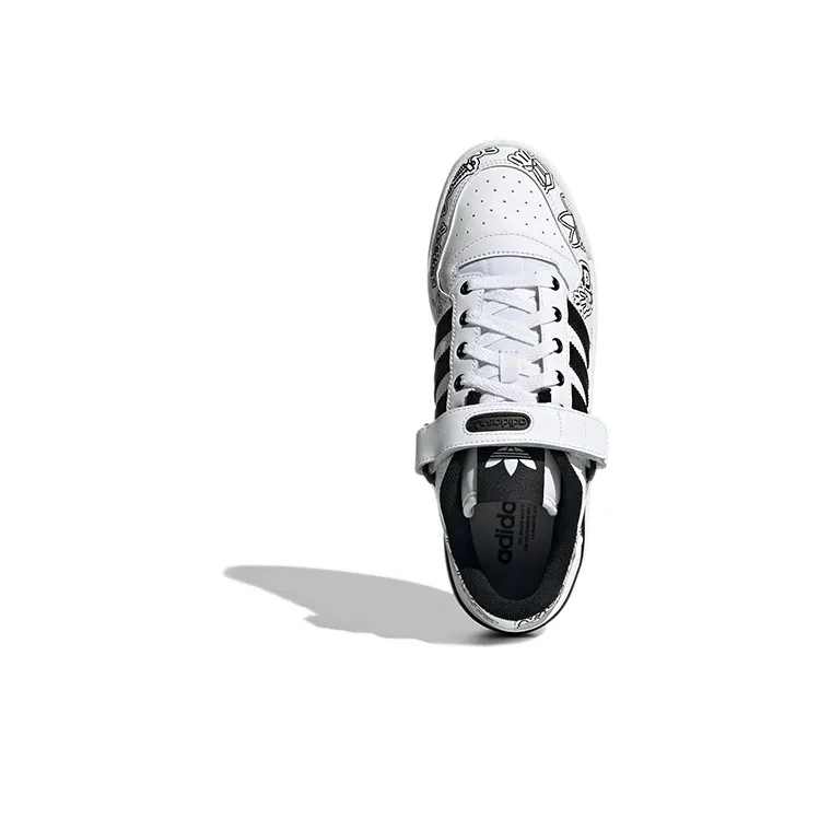 Adidas Forum 84 Low Bold Graphics White Black-4