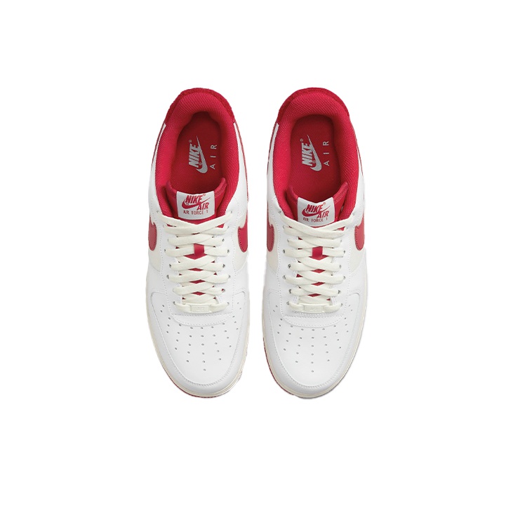 nike air force 1 white gym red