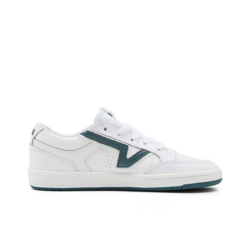 Vans Unisex Mystic Metallic Lowland Cc Sneakers White/Blue-1