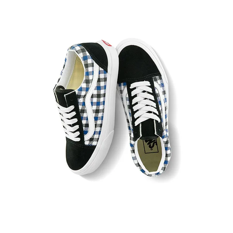 Vans Old Skool Spring Daze White/Gingham/Black-3